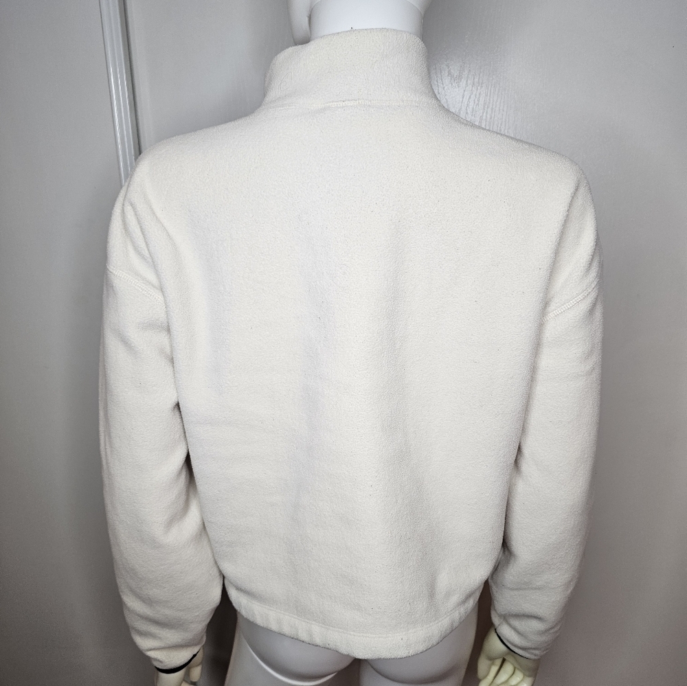 Victoria Secret Pink Pullover Womens Sz Small Half Zip Jacket In Beige - Picture 3 of 10